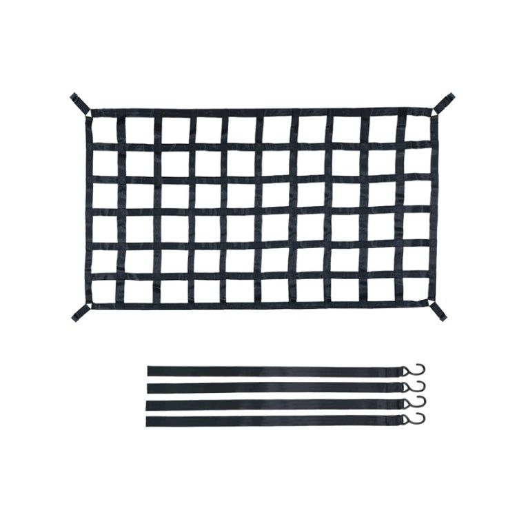 208x127cm Truck Bed Cargo Net Pickup Bed Netting Strap - Stowing Tidying by buy2fix | Online Shopping UK | buy2fix