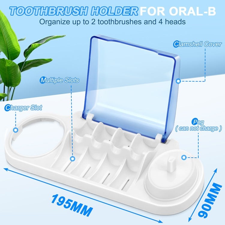 For Braun Oral B Toothbrush Holder Bracket With 3757 Charger Hole Middle - Toothbrushes by buy2fix | Online Shopping UK | buy2fix