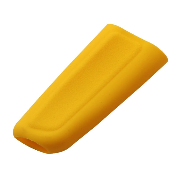 Automotive Silicone Manual Automatic Shift Lever Protective Cover, Size: Handbrake Yellow - Shift Knob by buy2fix | Online Shopping UK | buy2fix