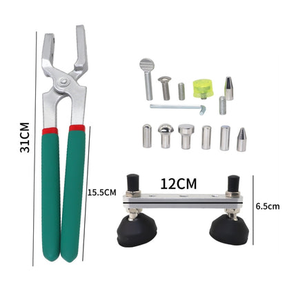 Car Dent Repair Crimping Pliers Door Edge Dent Repair Tool(Silver) - Sheet Metal Tools by buy2fix | Online Shopping UK | buy2fix