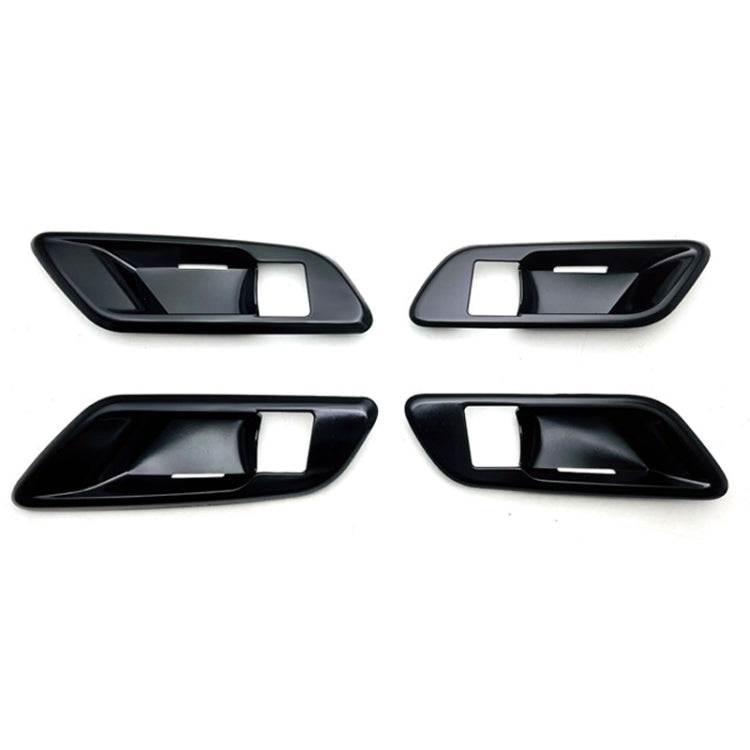 For 2023 Toyota Crown Door Handle Cover Decorative Frame, Style: Left-hand Drive(Black) - Decorative Strip by buy2fix | Online Shopping UK | buy2fix