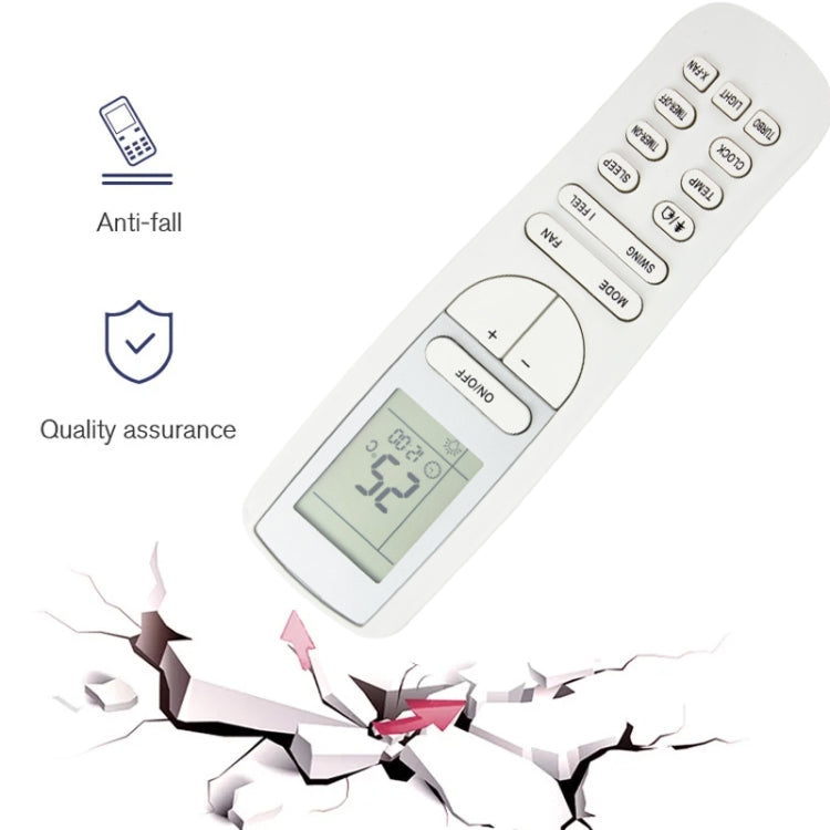 For GREE Air Conditioner YAA1FB Remote Control Replacement Parts - Air-Conditioner by buy2fix | Online Shopping UK | buy2fix