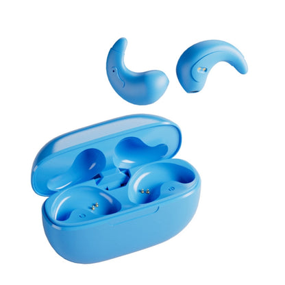 OWS Sleep Bluetooth Earphones With Charging Compartment, Color: Blue Wihout Silicone Case - Bluetooth Earphone by buy2fix | Online Shopping UK | buy2fix