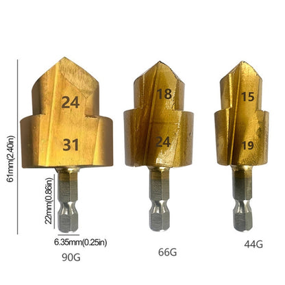 Hexagonal Shank PPR Step Drill Bits Leak Repairing And Connecting Tools, Model: #32 - Drill & Drill Bits by buy2fix | Online Shopping UK | buy2fix