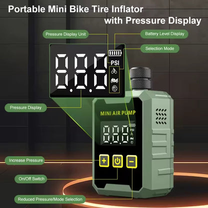 Mini Electric Smart Air Pump for Outdoor Cycling(B1) - Bicycle Locks & Bicycle Pumps by buy2fix | Online Shopping UK | buy2fix