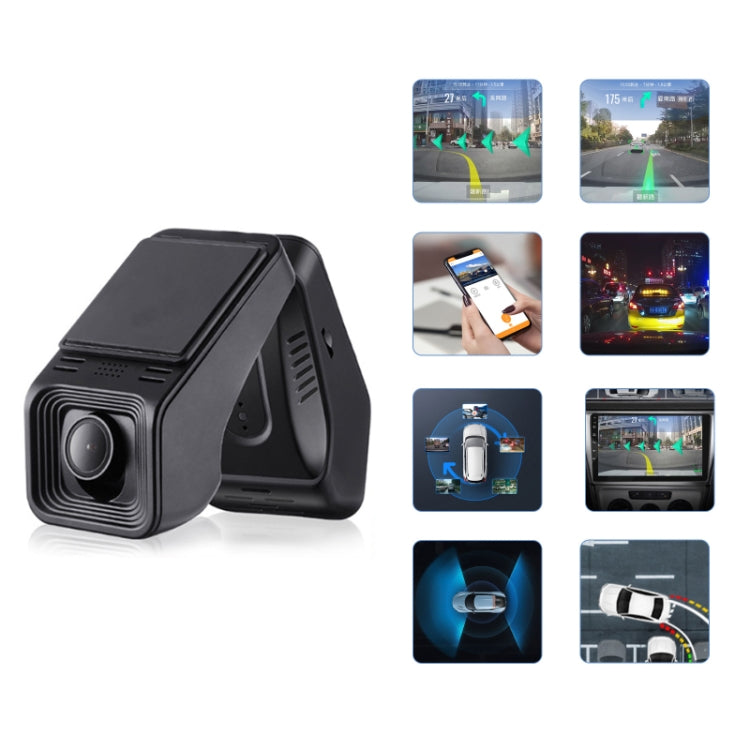 Android ADAS HD Night Vision 1080P USB Driving Recorder, Model: Dual Lens(16G Memory Card) - Car DVRs by buy2fix | Online Shopping UK | buy2fix