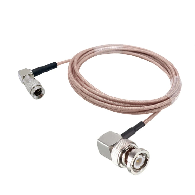 50cm CC4 Male To BNC Male Elbow Connector Cable RG179 Coaxial RF Cable - Connectors by buy2fix | Online Shopping UK | buy2fix