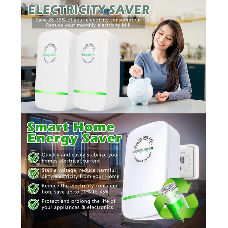 SD008 Smart Home Energy Saver Portable Safety Power Saving Box(UK Plug) -  by buy2fix | Online Shopping UK | buy2fix