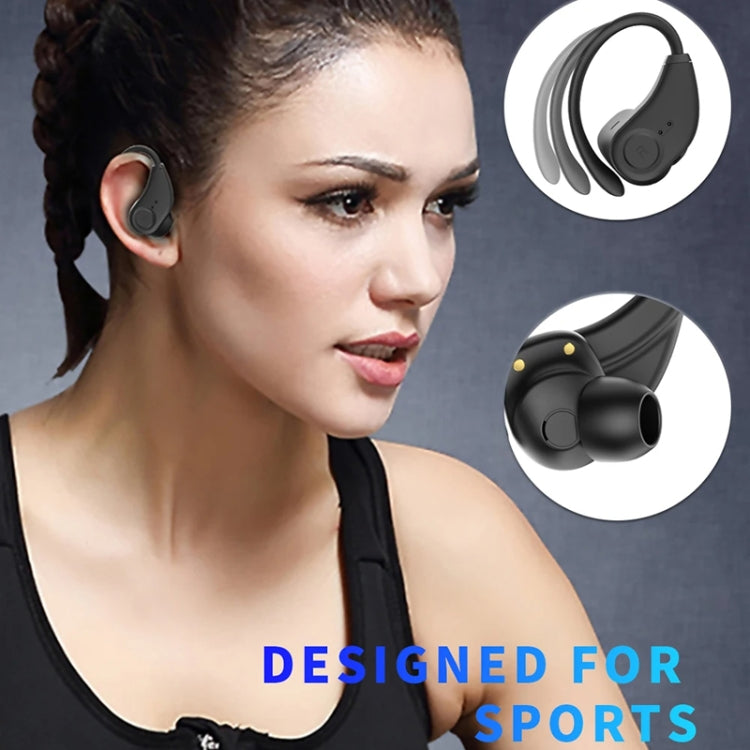 Bluedio S6 Sports Wireless Stereo Bluetooth Earphones With Battery Level Display Charging Bin(Black) - Bluetooth Earphone by Bluedio | Online Shopping UK | buy2fix