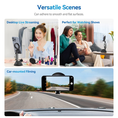 TELESIN Magnetic Suction Car Phone Mount 360 Degree Rotation Phone Holder - Car Holders by TELESIN | Online Shopping UK | buy2fix