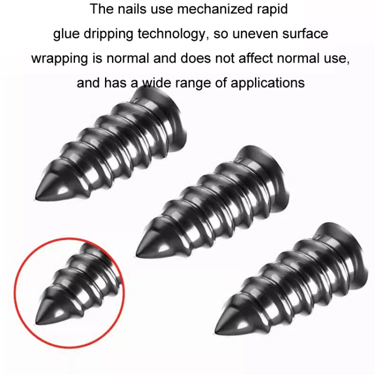 Electric Motorcycle Vacuum Tire Repair Nails, Set: 10pcs Small + Screwdriver - Motorcycle Maintenance Tools by buy2fix | Online Shopping UK | buy2fix