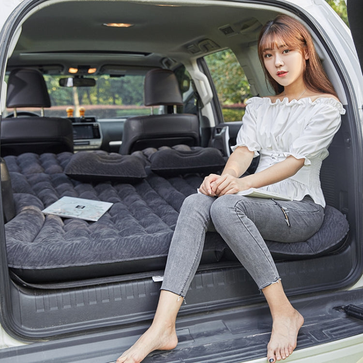 Inflatable Mattress For Car Travel SUV Rear Seat/Trunk, Color: Black Dual-purpose Square Pier - Seat Accessories by buy2fix | Online Shopping UK | buy2fix