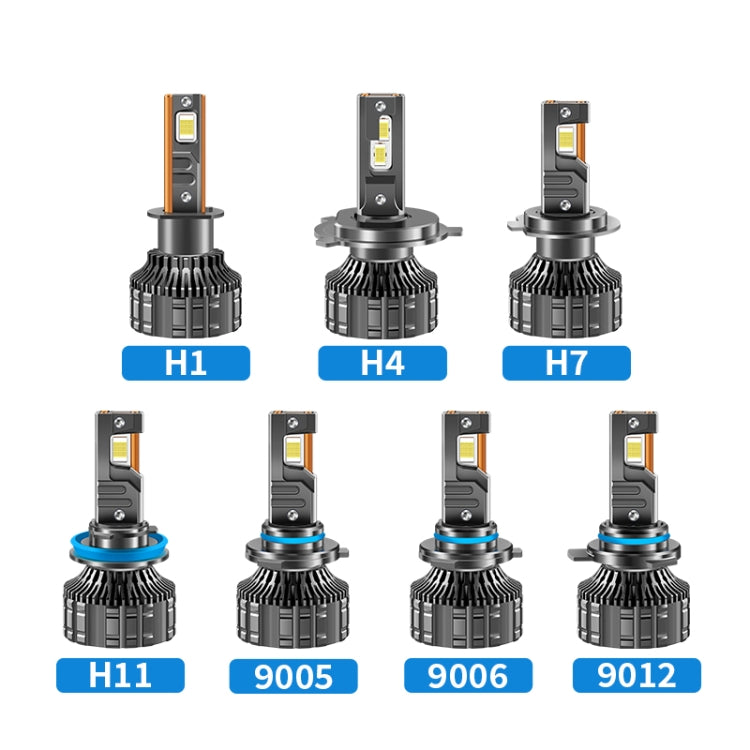 95W LED Three Copper Tube Aluminum Alloy Thick Headlight, Bulb: 9006 - LED Headlamps by buy2fix | Online Shopping UK | buy2fix