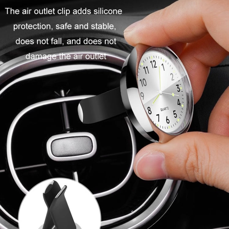 Car Digital Electronic Quartz Luminous Clock, Color: White - Clocks & Car Meters by buy2fix | Online Shopping UK | buy2fix