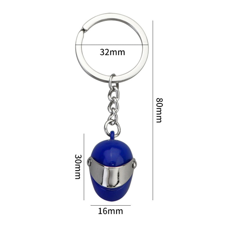 Simulation Cool Motorcycle Keychain Metal Decoration Pendant, Style: X-224 Blue - Key Rings by buy2fix | Online Shopping UK | buy2fix