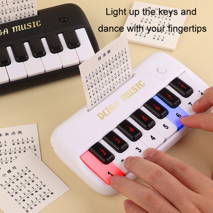 Kids Multifunction Electronic Piano Early Learning Music Piano Educational Toy For Boys And Girls Gift(White) - Music Toys by buy2fix | Online Shopping UK | buy2fix