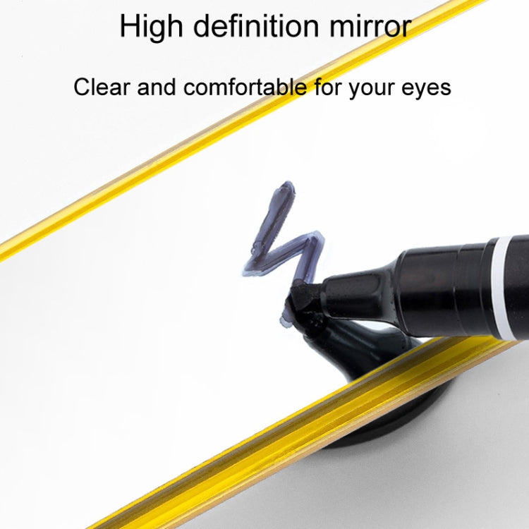 Car Modification Rotatable Adjustable Suction Cup Curved Rearview Mirror - Interior Mirrors by buy2fix | Online Shopping UK | buy2fix