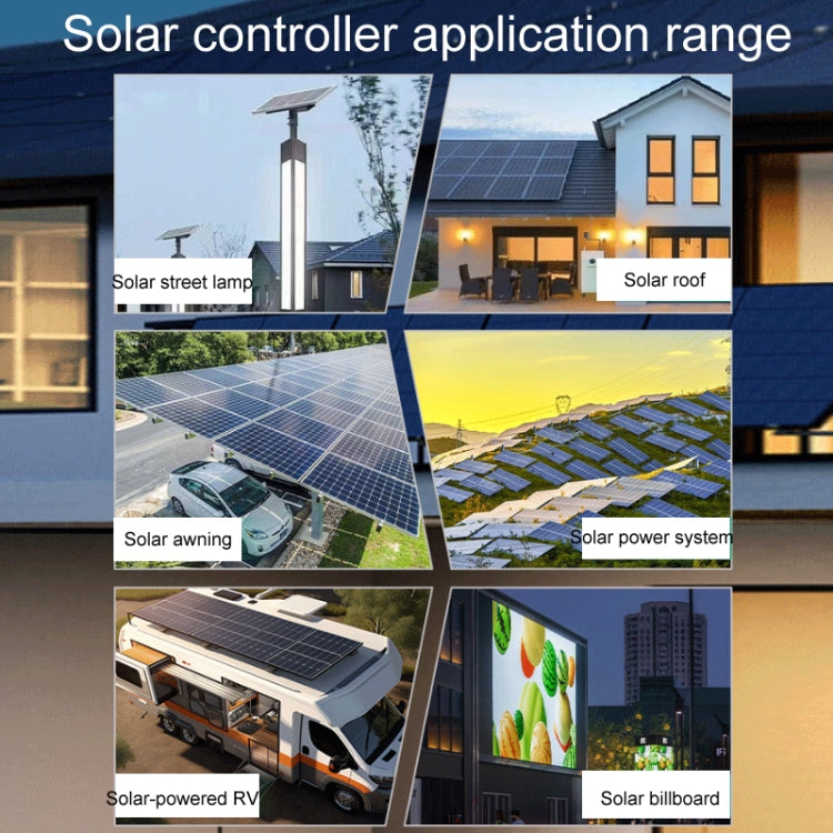 12V/24V 60A MPPT Intelligent Lighting Identification Solar Controller, Model: CM-D60 - Others by buy2fix | Online Shopping UK | buy2fix