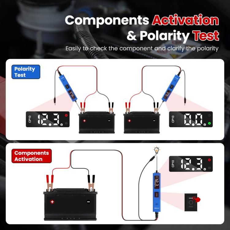 OBDResource 0-80V Multi-Function Portable Automobile Circuit Tester(CP10) - Electronic Test by OBDResource | Online Shopping UK | buy2fix