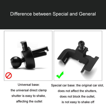 For Volvo Car-Mounted Special Mobile Phone Navigation Bracket Base, Model: 20-23 XC40 - Special Car Holders by buy2fix | Online Shopping UK | buy2fix