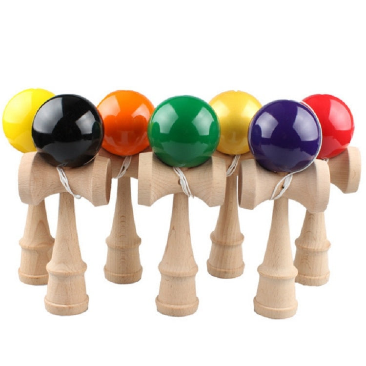 Children Fitness Leisure Wooden Educational Toy Sword Ball Wooden Skill Ball, Random Color Delivery - Math Toys by buy2fix | Online Shopping UK | buy2fix