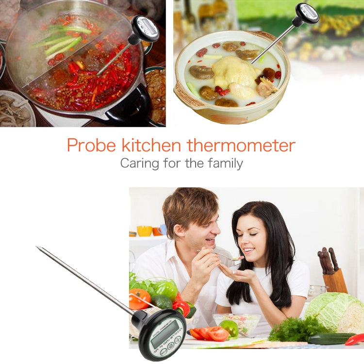 Portable Digital Probe Meat Kitchen Food Cooking BBQ and Liquid Thermometer - Cooking Thermometers by buy2fix | Online Shopping UK | buy2fix