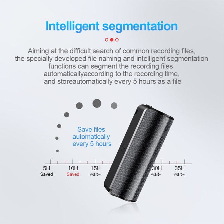 Q70 16GB Smart HD Noise Reduction Voice Control Recording Pen - Recording Pen by buy2fix | Online Shopping UK | buy2fix