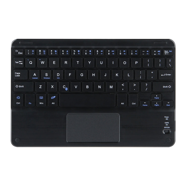 M10-C 2 in 1 Removable Bluetooth Keyboard + Leather Tablet Case with Touchpad & Holder for Lenovo Tab M10 TB-X505X (Black) - Lenovo Keyboard by buy2fix | Online Shopping UK | buy2fix