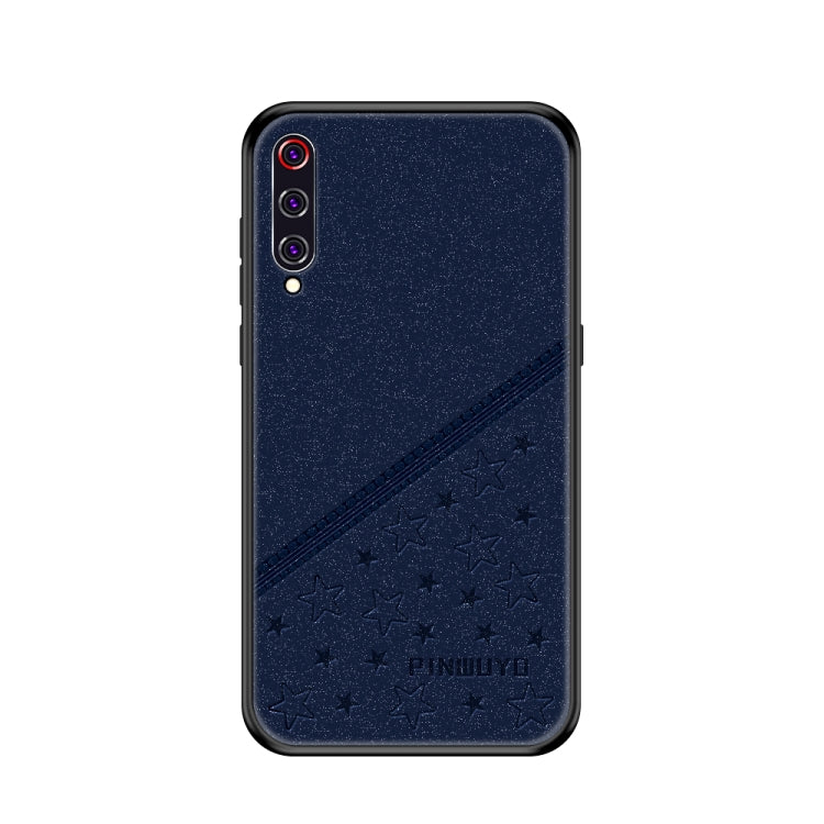 PINWUYO Full Coverage Waterproof Shockproof PC+TPU+PU Case for Xiaomi Mi 9(Blue) - Xiaomi Cases by dibase | Online Shopping UK | buy2fix