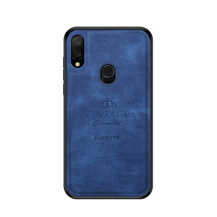 PINWUYO Shockproof Waterproof Full Coverage PC + TPU + Skin Protective Case for Xiaomi Redmi Note 7(Blue) - Xiaomi Cases by PINWUYO | Online Shopping UK | buy2fix