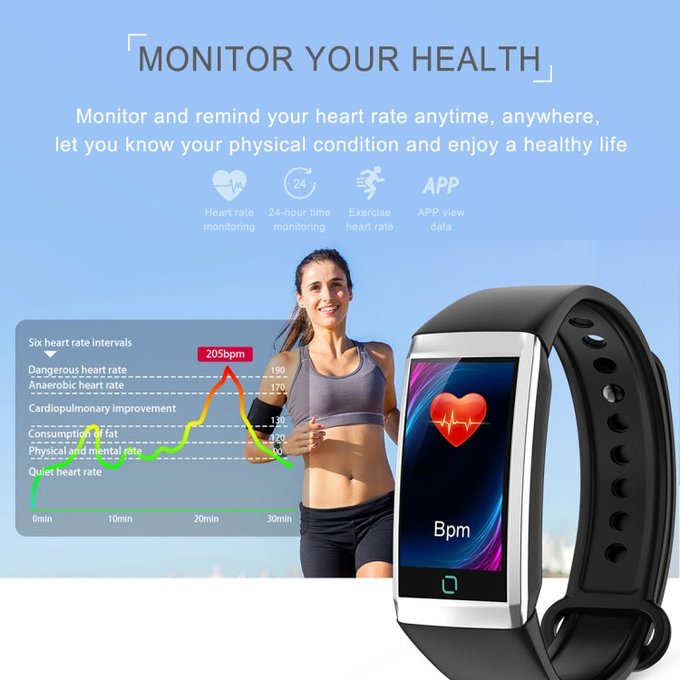 TD19 1.14 inches IPS Screen Smart Bracelet IP67 Waterproof, Support Call Reminder / Heart Rate Monitoring / Blood Pressure Monitoring / Sleep Monitoring /  Remote Camera (Blue) - Smart Wear by buy2fix | Online Shopping UK | buy2fix