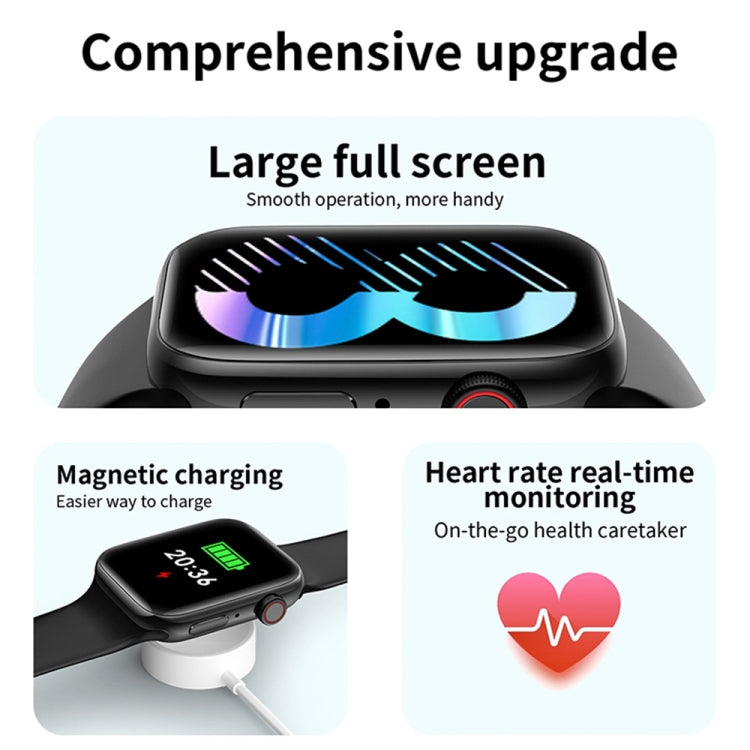 T900 PRO MAX L BIG 1.92 inch Large Screen Waterproof Smart Watch, Support Heart Rate / Blood Pressure / Oxygen / Multiple Sports Modes (White) - Smart Wear by buy2fix | Online Shopping UK | buy2fix