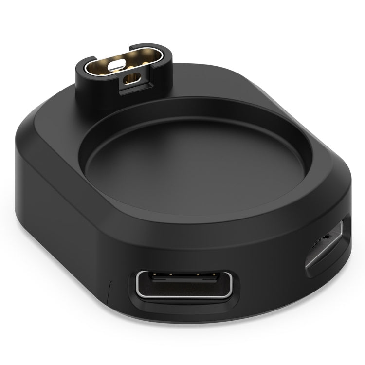 For Garmin Watch Charging Base Adapter (Black) - Smart Wear by buy2fix | Online Shopping UK | buy2fix