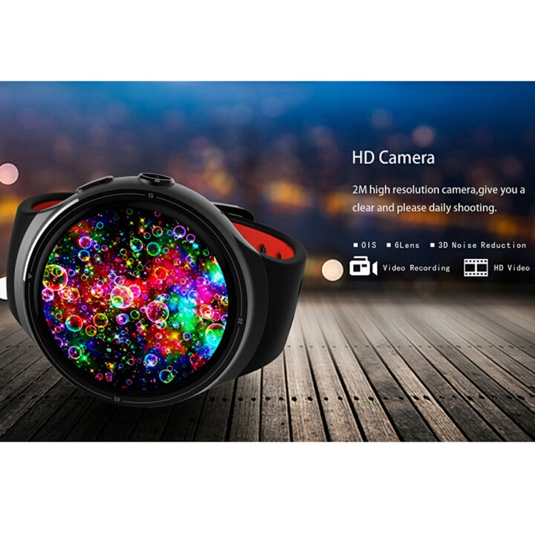 Z10 400*400 Pixel AMOLED 1.39 Inch Round Touch Screen Display Smart Watch, IP54 Waterproof, Support Pedometer / Heart Rate Monitor / GPS Navigation / Notification Remind / Call Reminder / Camera Remot ... rol / Calories Burned, Support Android 5.1(Silver) - Smart Wear by buy2fix | Online Shopping UK | buy2fix