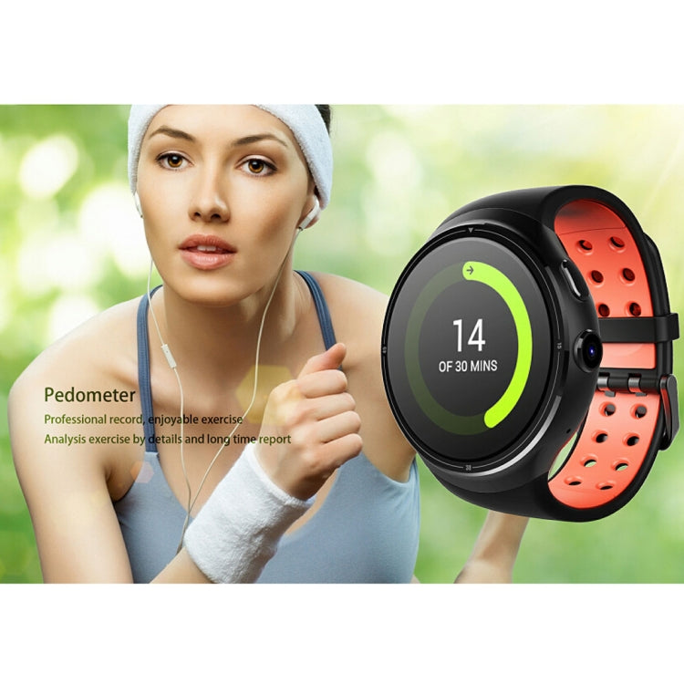 Z10 400*400 Pixel AMOLED 1.39 Inch Round Touch Screen Display Smart Watch, IP54 Waterproof, Support Pedometer / Heart Rate Monitor / GPS Navigation / Notification Remind / Call Reminder / Camera Remot ... rol / Calories Burned, Support Android 5.1(Silver) - Smart Wear by buy2fix | Online Shopping UK | buy2fix