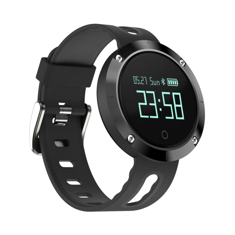 DOMINO DM58 0.95 Inch OLED Large Touch Screen Display Sport Smart Bracelet, IP68 Waterproof and Dustproof, Support Pedometer / Heart Rate Monitor / Blood Pressure Monitor / Notification Remind / Call  ... tor, Compatible with Android and iOS Phones(Black) - Smart Watches by DOMINO | Online Shopping UK | buy2fix