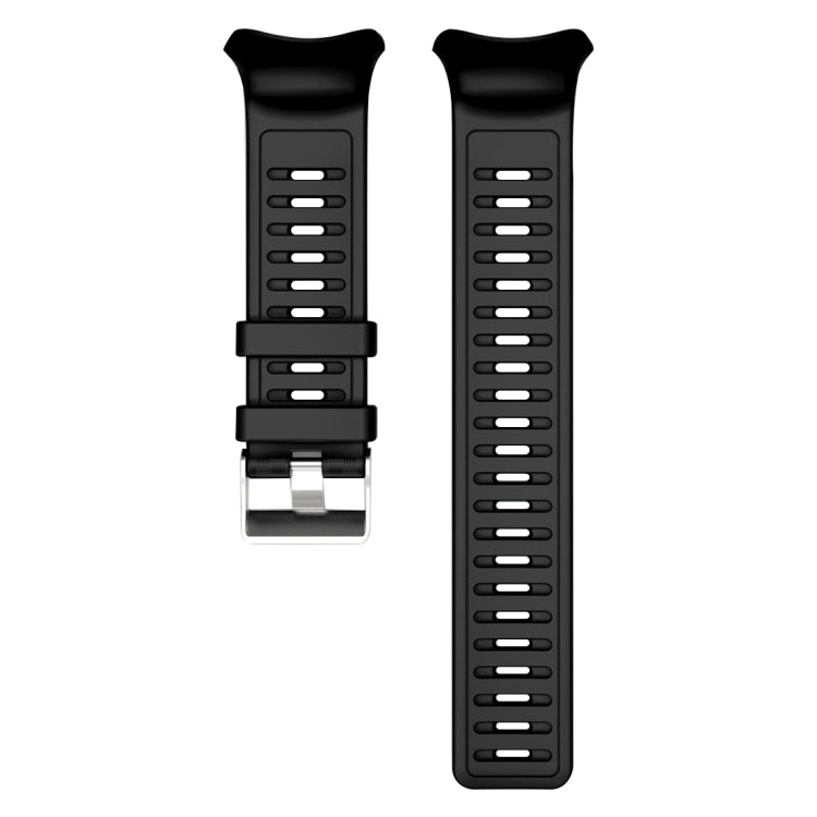 For Polar Vantage V Silicone Smart Watch Watch Band(Black) -  by buy2fix | Online Shopping UK | buy2fix