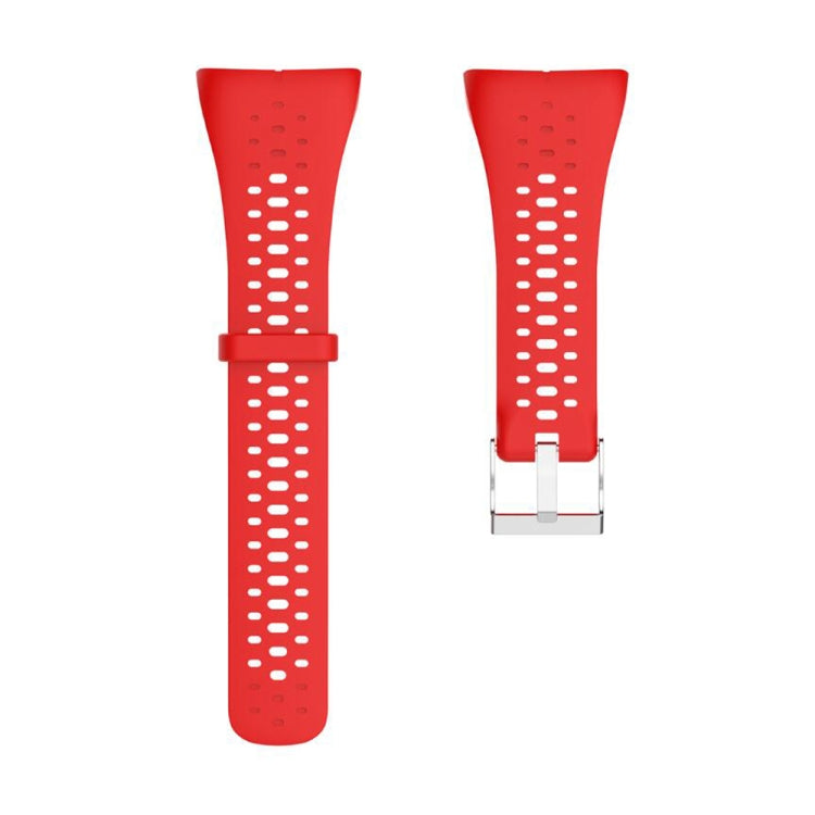 Silicone Sport Watch Band for POLAR M400 / M430(Red) - Smart Wear by buy2fix | Online Shopping UK | buy2fix