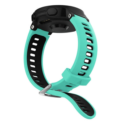 Smart Watch Silicone Watch Band for Garmin Forerunner 735XT(Mint Green) - Smart Wear by buy2fix | Online Shopping UK | buy2fix