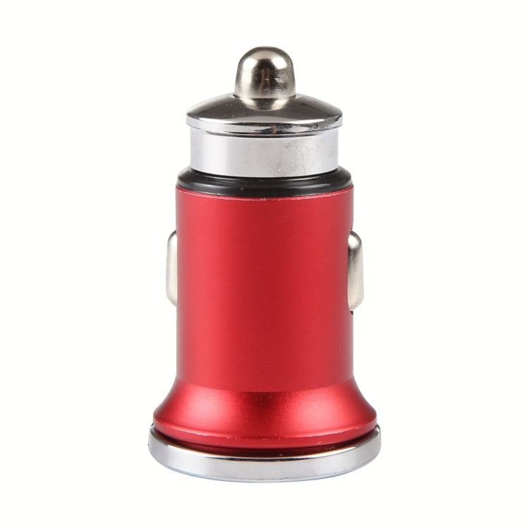 AR-CA08 12W 2A USB-C / Type-C + USB Ports Car Charger (Red) - Car Charger by buy2fix | Online Shopping UK | buy2fix