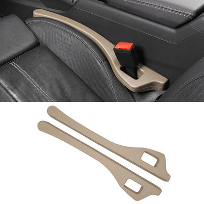 1 Pair Car Seat Gap Bar Car Interior Armrest Box Gap Leak-proof Filler (Beige) - Seat Accessories by buy2fix | Online Shopping UK | buy2fix