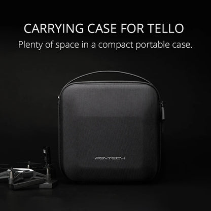 PGYTECH Portable PU Nylon EVA Storage Bag for DJI TELLO(Black) - DJI Tello Series by PGYTECH | Online Shopping UK | buy2fix