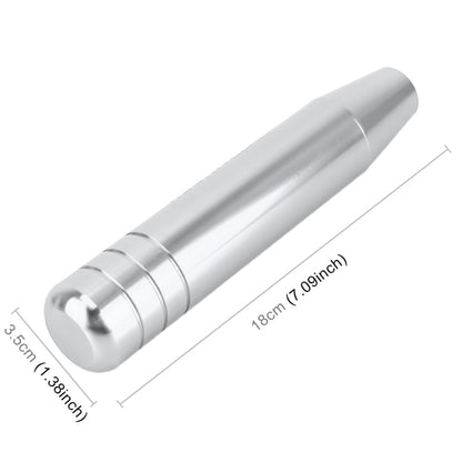 Universal Long Strip Shape Car Gear Shift Knob Modified Shifter Lever Knob, Length: 18cm(Silver) - Shift Knob by buy2fix | Online Shopping UK | buy2fix