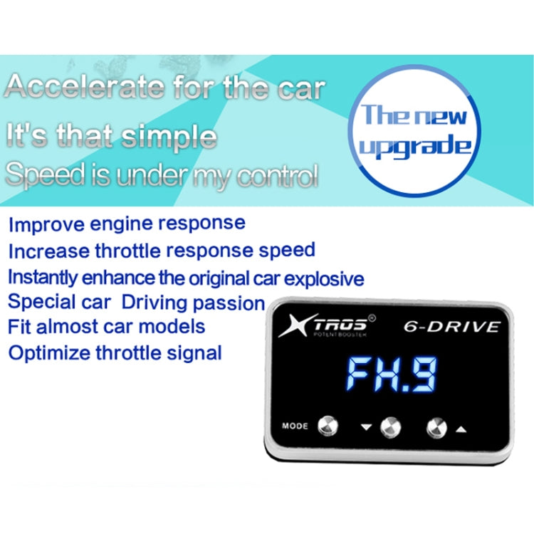 TROS TS-6Drive Potent Booster Electronic Throttle Controller for Toyota 4 Runner 2010-2018 - Car Modification by TROS | Online Shopping UK | buy2fix