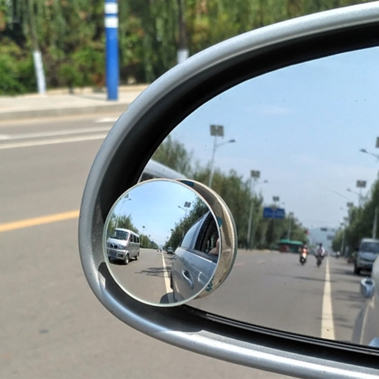 2 PCS XIAOLIN XL-1008A Car Blind Spot Rear View 360 Degree Angle Adjustable Wide Angle Mirror, Diameter: 5cm - Convex Mirror & Accessories by buy2fix | Online Shopping UK | buy2fix