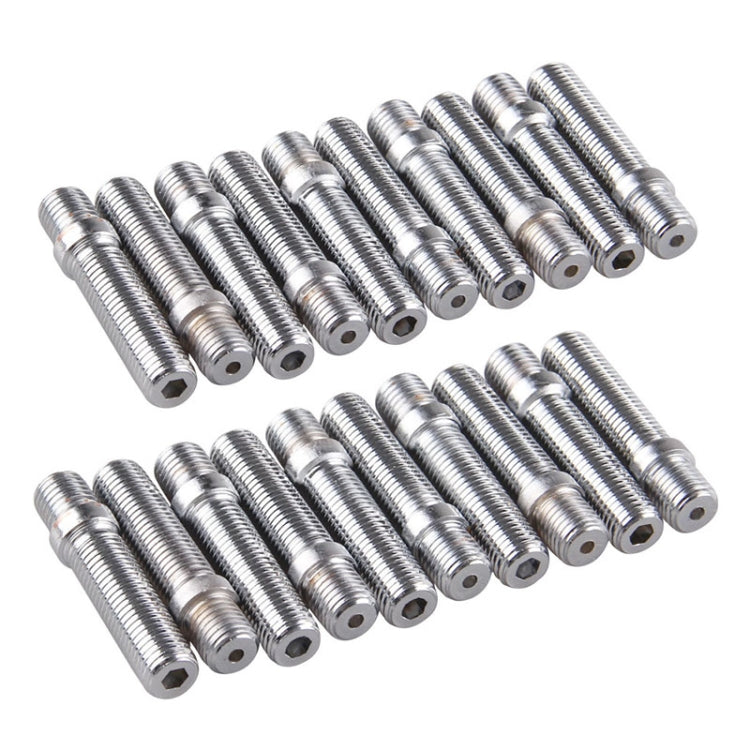 20 PCS 5.8cm Universal Car Modification Extended Wheels Stud Conversion M12x1.5 to M12x1.5 Screw Adapter LN032 LN033 LN044 - In Car by buy2fix | Online Shopping UK | buy2fix