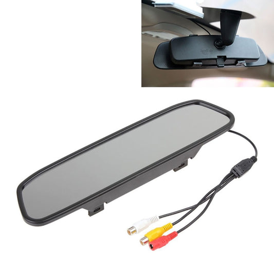 PZ-705 4.3 inch TFT LCD Car Rear View Mirror Monitor for Car Rearview Parking Video Systems - In Car by buy2fix | Online Shopping UK | buy2fix