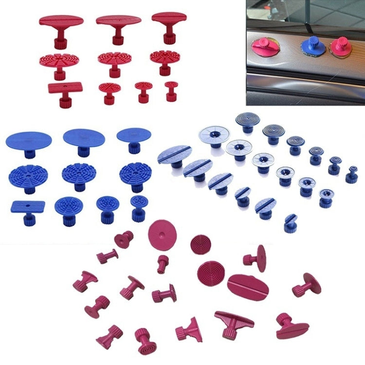 56 in 1 Auto PDR Plastic Ding Glue Tabs Paintless Dent Removal Car Repair Tools Kits Glue Puller Sets Tabs PDR Tools - In Car by buy2fix | Online Shopping UK | buy2fix