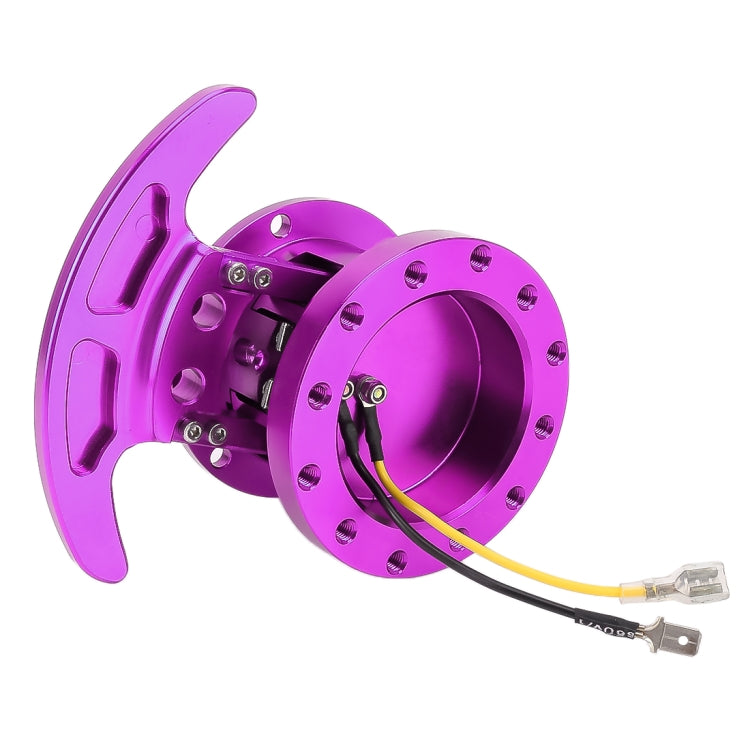 Car Tilt Racing Steering Wheel Quick Release Hub Kit Adapter Body Removable Snap Off Boss Kit(Purple) - In Car by buy2fix | Online Shopping UK | buy2fix