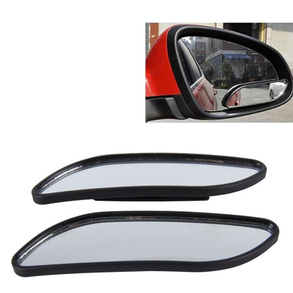 3R-067 2 PCS Car Blind Spot and Wide Rear View Wide Angle Adjustable Mirror(Black) - Convex Mirror & Accessories by 3R | Online Shopping UK | buy2fix